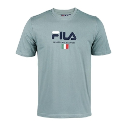 T-shirt Bleu Homme Fila Trellis