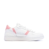 Baskets Blanc/Rose Femme Lacoste T-clip Set 224
