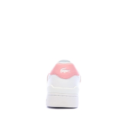 Baskets Blanc/Rose Femme Lacoste T-clip Set 224