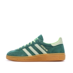 Baskets Spezial Verte Femme Adidas Handball