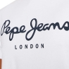 T-shirt Blanc Homme Pepe Jeans Original Stretch