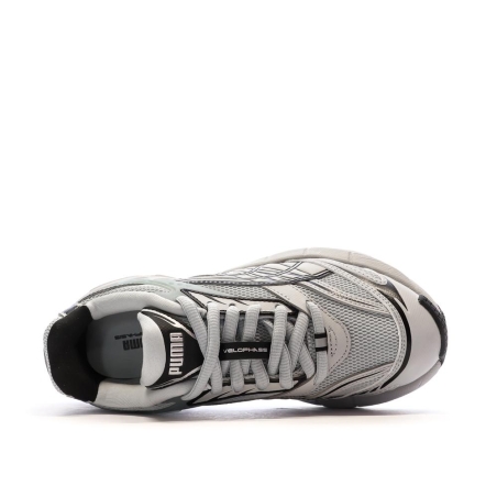 Baskets Gris/Bleu Femme Puma Velophasis Always On