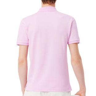 Polo Rose Homme Lacoste Slim Fit Petit