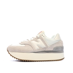 Baskets Compensé Beige Femme New Balance 574