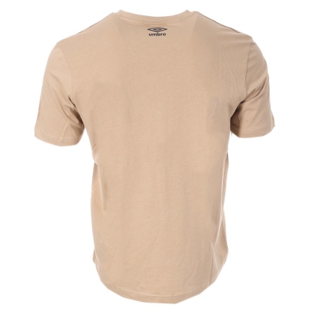 T-Shirt Beige Homme Umbro Stac
