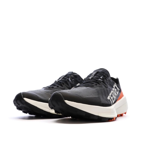 Chaussures de Trail Grises/Oranges Homme Adidas Agravic