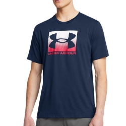 T-Shirt Marine Homme Under Armour Boxed Updated