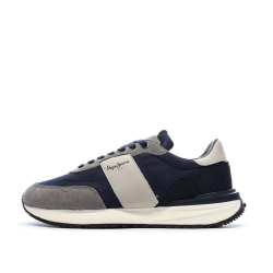 Baskets Bleu Homme Pepe jeans Buster Supra
