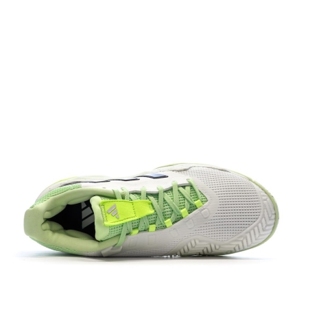 Chaussures de Tennis Vert/Blanc Adidas Barricade 13