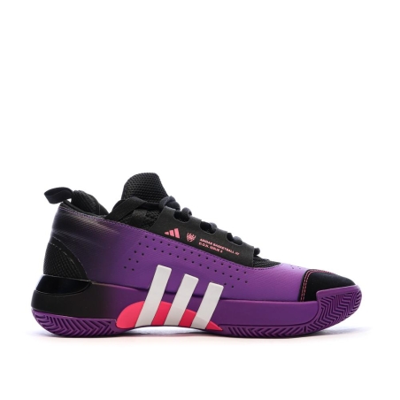 Chaussures de Basketball Violette Homme Adidas Issue 5