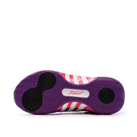 Chaussures de Basketball Violette Homme Adidas Issue 5
