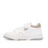 Baskets Blanc/Camel Femme Lacoste Lineshot