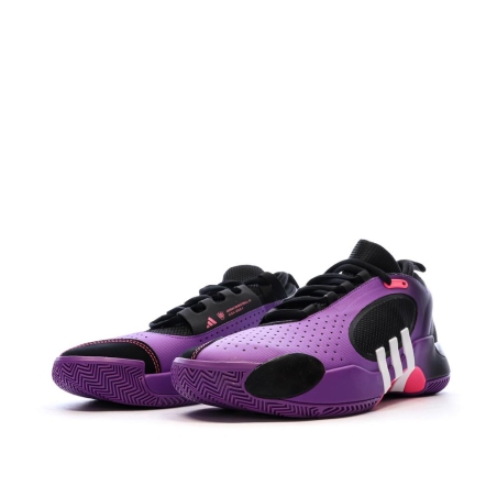 Chaussures de Basketball Violette Homme Adidas Issue 5