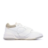 Baskets Blanc/Camel Femme Lacoste Lineshot