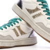 Baskets Ecru/Or Femme Teddy Smith 120598
