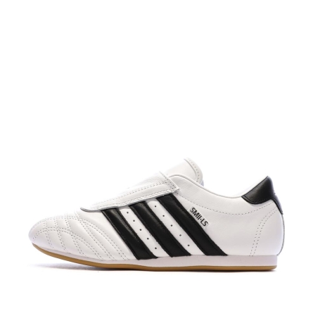 Baskets Blanc/Noir Mixte Adidas Taekwondo
