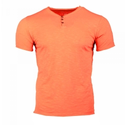 T-shirt Orange Homme La Maison Blaggio Mattew