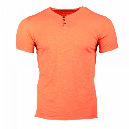 T-shirt Orange Homme La Maison Blaggio Mattew