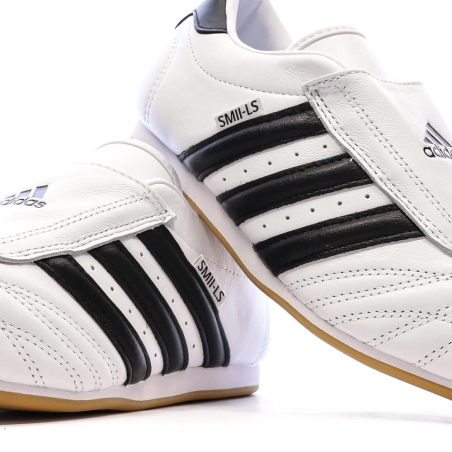 Baskets Blanc/Noir Mixte Adidas Taekwondo