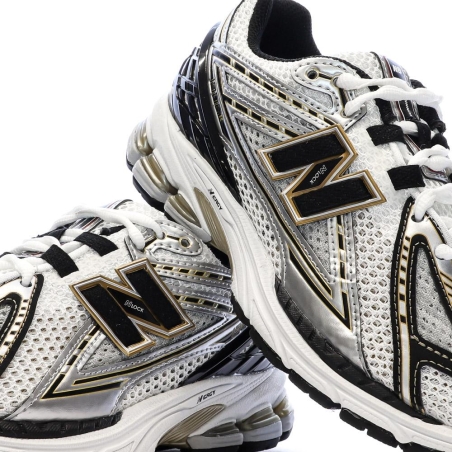New Balance 1906 Baskets Blanches/Noir/Doré Mixte