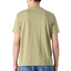 T-Shirt Vert Homme Calvin Klein Jeans Badge 30s