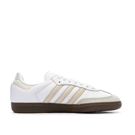 Samba Baskets Blanches/Beige Femme Adidas