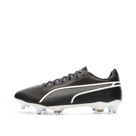 Chaussures de football Noires Homme Puma King Pro