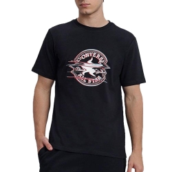 T-Shirt Noir Homme Converse Chucks