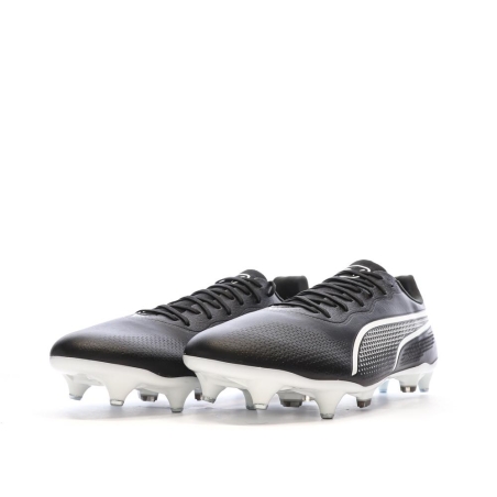 Chaussures de football Noires Homme Puma King Pro