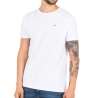 T-Shirt Blanc Homme Tommy Hilfiger Slim Jersey