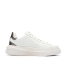 Baskets Blanches/Argent Femme Guess Elbina