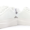 Baskets Blanches/Argent Femme Guess Elbina