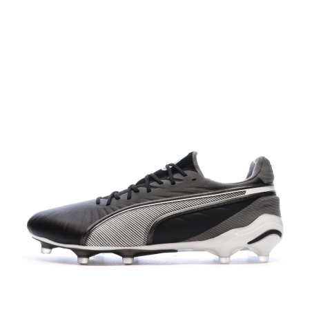 Chaussures de Foot Noires Homme Puma King Ultimate FG/AG