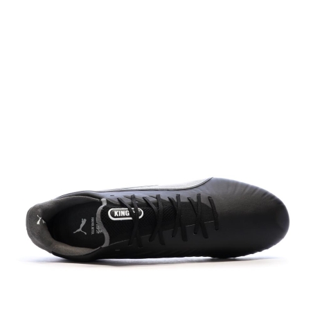 Chaussures de Foot Noires Homme Puma King Ultimate FG/AG