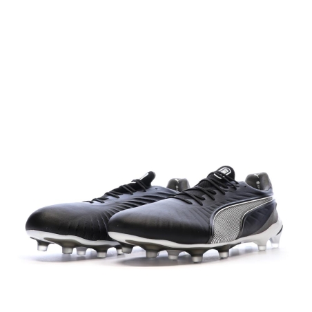 Chaussures de Foot Noires Homme Puma King Ultimate FG/AG