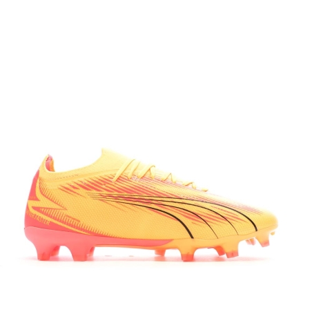 Chaussures de football Orange/Rose Homme Puma Ultra Match Fg/ag