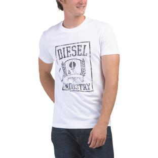 T-shirt Blanc Homme Diesel RPATI