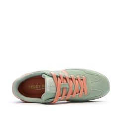 Baskets Verte/Orange Femme Teddy Smith 120519