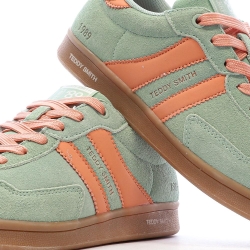 Baskets Verte/Orange Femme Teddy Smith 120519