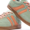 Baskets Verte/Orange Femme Teddy Smith 120519