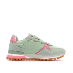 Baskets Verte/Rose Femme Teddy Smith 120515