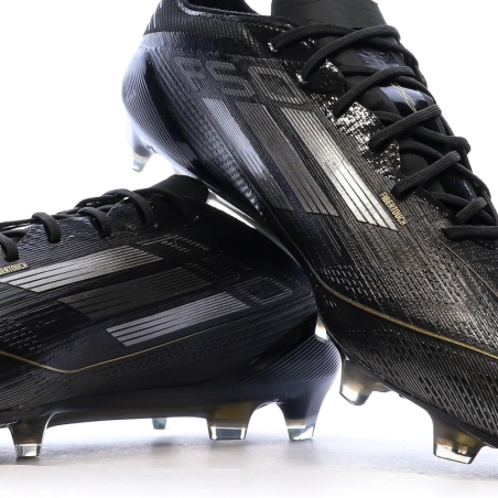 Chaussures de football Noires Homme Adidas F50 Elite
