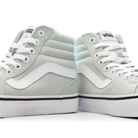 Baskets Vertes d'eau Femme Vans Filmore
