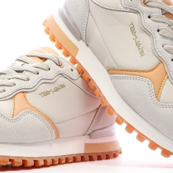 Baskets Beige/Orange Femme Teddy Smith 120515