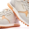 Baskets Beige/Orange Femme Teddy Smith 120515