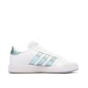 Baskets Blanches/Bleu Femme Adidas Grand Court Base 2.0