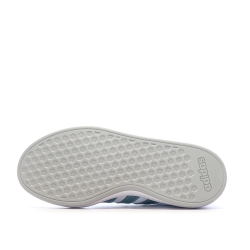 Baskets Blanches/Bleu Femme Adidas Grand Court Base 2.0