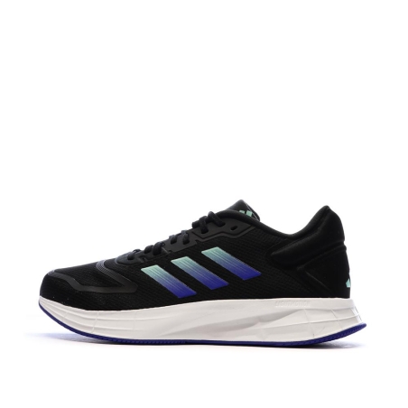 Chaussures de Running Noir/Bleu Homme Adidas Duramo 10