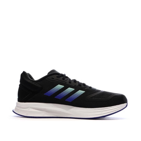 Chaussures de Running Noir/Bleu Homme Adidas Duramo 10