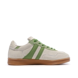 Baskets Beige/Verte Femme Teddy Smith 120519